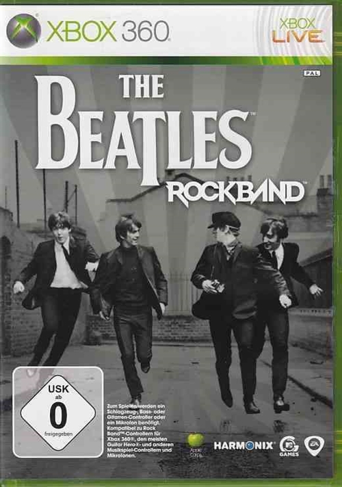 The Beatles Rock Band - XBOX Live - XBOX 360 (B Grade) (Genbrug)